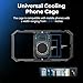 SMALLRIG All-in-One Cooling Dual Handle Phone Cage Kit for iPhone 17/16/Android, 15W Active Cooler & 4-in-1 USB-C Hub, Universal Compatibility 2.5-3.1
