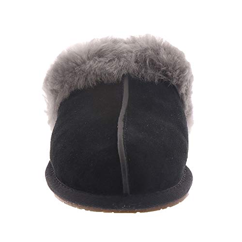 UGG Femme Scuffette Ii Chausson , Black Grey,36 EU