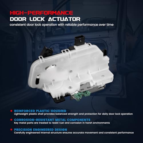 Image of KELOKE Door Lock Latch Actuator w /Door ajar Switch Compatible with Ford F-150 2009-2014 Explorer 2011-2019 Taurus 2010-2019 Police Interceptor Utility & Lincoln Mark LT MKS, Replaces# 93767