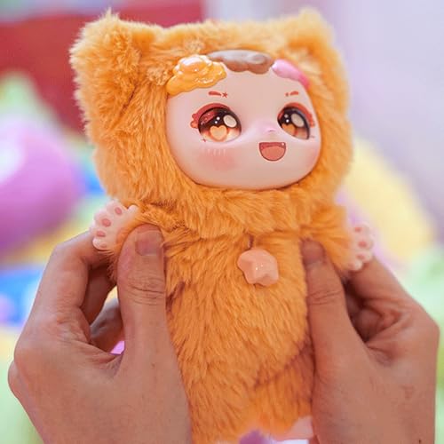 CALEMBOU Blind Box,Soft Kawaii 1 of 6 Possible Mystery Collectible Plush Doll Toys, Animals Stuffed Keychain Charm Birthday Gifts,Ula Weather Series - image 4