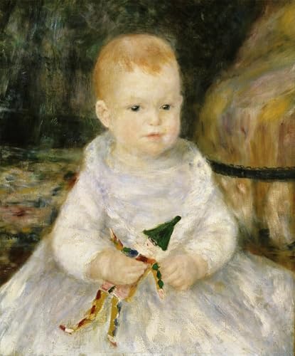 Pintura Lienzo Bambino con pagliaccio Mural Renoir 60x90cm