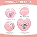 100 Pcs Heart-Shaped Jewelry Bags Small Jewelry Bags Pink Resealable Ziplock Bags Clear Plastic Jewelry Organizer Cute Packaging Supplies for Small Business Earring Sample Valentine's Day Wedding