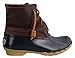 Sperry Top-Sider Women's Saltwater Tan Dark Brown Rain Boot
