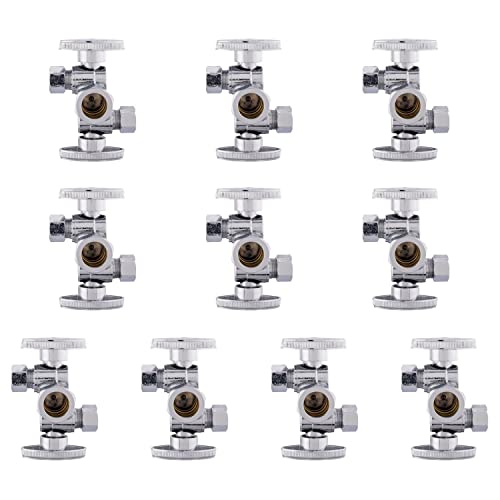 Vanne d'arrêt quart de tour EFIELD double compression pour une coupure d'eau rapide - 2