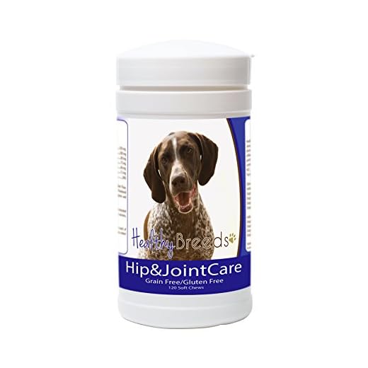 Healthy Breeds German Shorthaired Pointer Hip and Joint Care 120 Count
