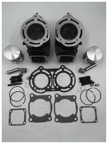 Cilindros YFZ350 RZ350 repuestos motor moto negra 1987-2006