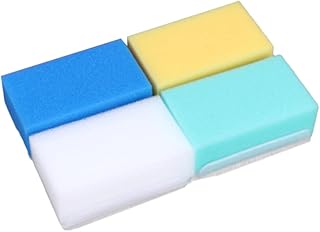 DOITOOL 4pcs Toddler Bath Sponge Body Scrub Sponge Brush Cleaner Tool Baby Bath Scrubber Soft Exfoliating Sponge Soothing Sponge Bath Sponge Brush Body Scrubber Massager Nail Brush Cradle