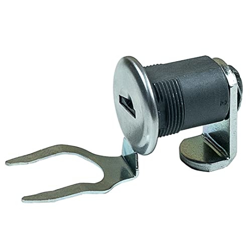 RENZ Schloss für ER Briefkasten der Modelle ab 2006 | Ersatz Hebelzylinder für Postkasten mit Modellnummer 97-9-95221 | inklusive zwei Schlüssel