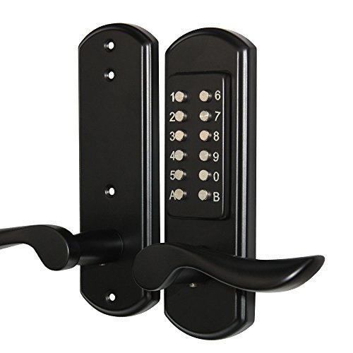 Megaflint Keyless Entry Door Lock Keypad Digital Code Keypad Security Entry Door,Not Deadbolt,Only for Single Borehole Stainless Steel 304 Right Hand