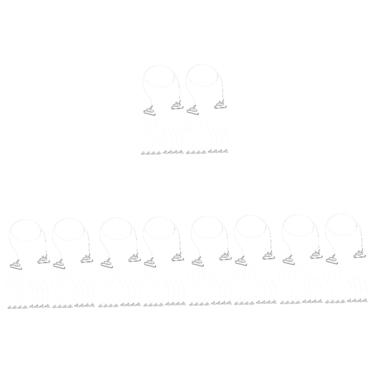 80piezas Tirantes De Sujetador Transparentes y Ajustables Tirantes Para Mujeres Correas Antideslizantes Para Sujetadores y Vestidos Reemplazo Para