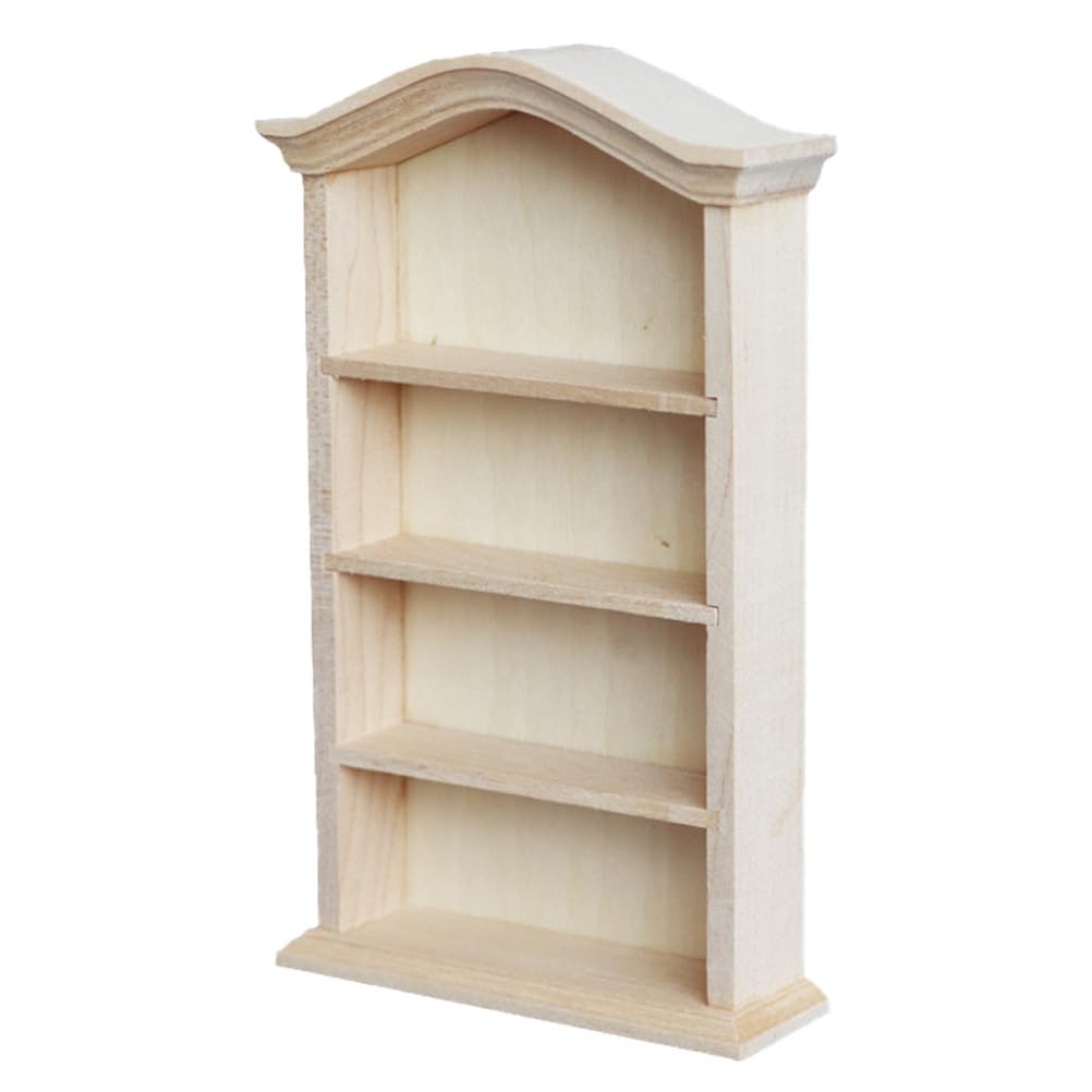 Mini étagère de rangement 1:12 SHINEOFI pour organiser les accessoires miniatures éparpillés - 8
