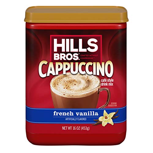 Hills Bros. Instant Cappuccino Mix, French Vanilla Cappuccino Mix, 16 Oz #TOP18