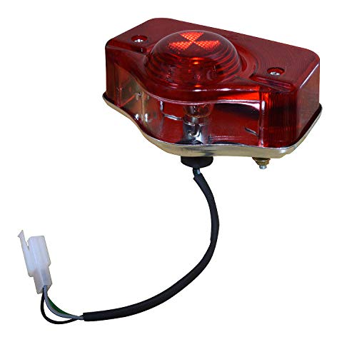 Feux arrière avec ampoules 12V de rechange moto vélo éclairage signalisation 11010501