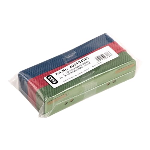 Elba 75 Heftstreifen aus recycling Karton 320 g/m 3 Farben blau grün rot
