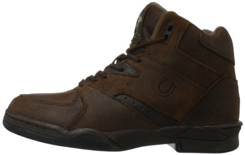 Image of ROPER Mens Horseshoe Round Toe Lace Up Casual Boots Ankle