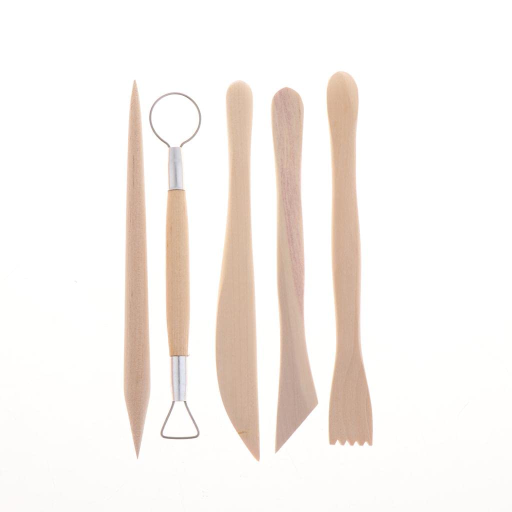 Ton Sculpting Tools Set für Anfänger Crafts, 45stk