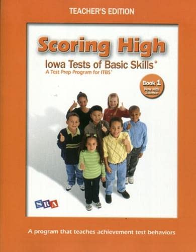 Scoring High on the ITBS, Teacher's Edition with Poster, Grade 1