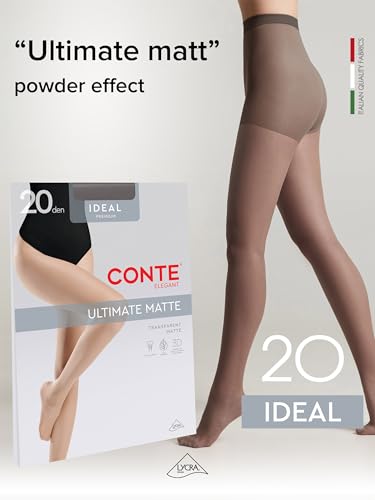 Image of Conte Tights Classic Matt Sheer Pantyhose with Control Top Ideal 20 den
