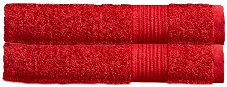 Olivia Rocco Egyptian Cotton Towels Home Bathroom Towel Set Bale Fade Resistant 500gsm Home Collection Bales Bath Sets, 2 Hand Towels White