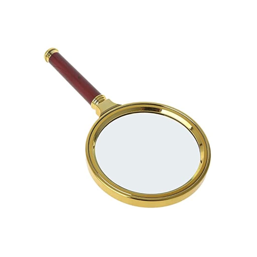 Lupy Vergrootglas Glas Handheld 10x 90mm Vergrootglas Glas Ouderen Lezen Sieraden Geschikt Voor Bekijken Kleine Lettertypen Of Objecten wyraźniejsze