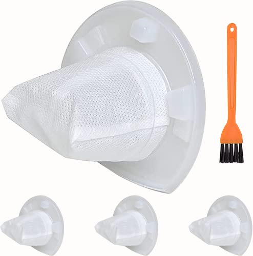 Image of 4 Replacement Filter for Black & Decker Dustbuster AdvancedClean Cordless Handheld Vacuum CHV1410L CHV1410 CHV9610 CHV1210 CHV1510 CHV1410B Dust Buster with VF110 Compact Hand VAC BDH2000L 90558113-01