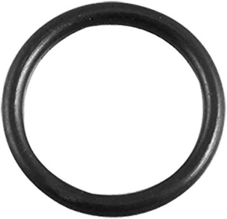 Bulk Hardware BH04297 Waste Compression O-Ring Seal/Washer, 40 mm, Black, Pack of 2