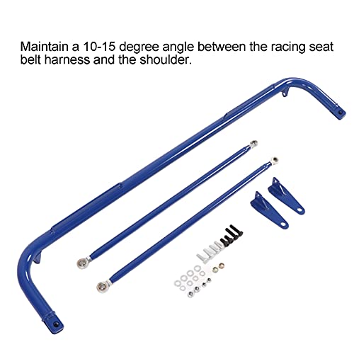 Kit barra arnés cinturón acero inoxidable 49in AMONIDA miniatura 4