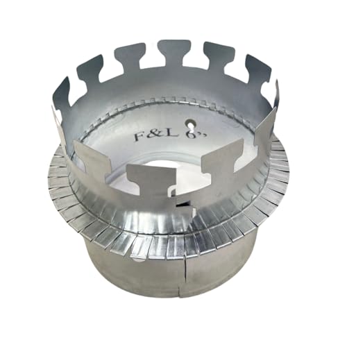 Sheet Metal Ductboard Take off Start COLLAR 6" for HVAC Duct Work