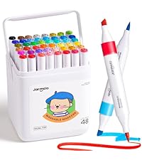 AnyMark Alcohol Markers Borstelpunt, 100 1 Kleuren Dual Tip Borstel