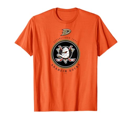 Anaheim Ducks Est 1993 Orange Officially Licensed T-Shirt