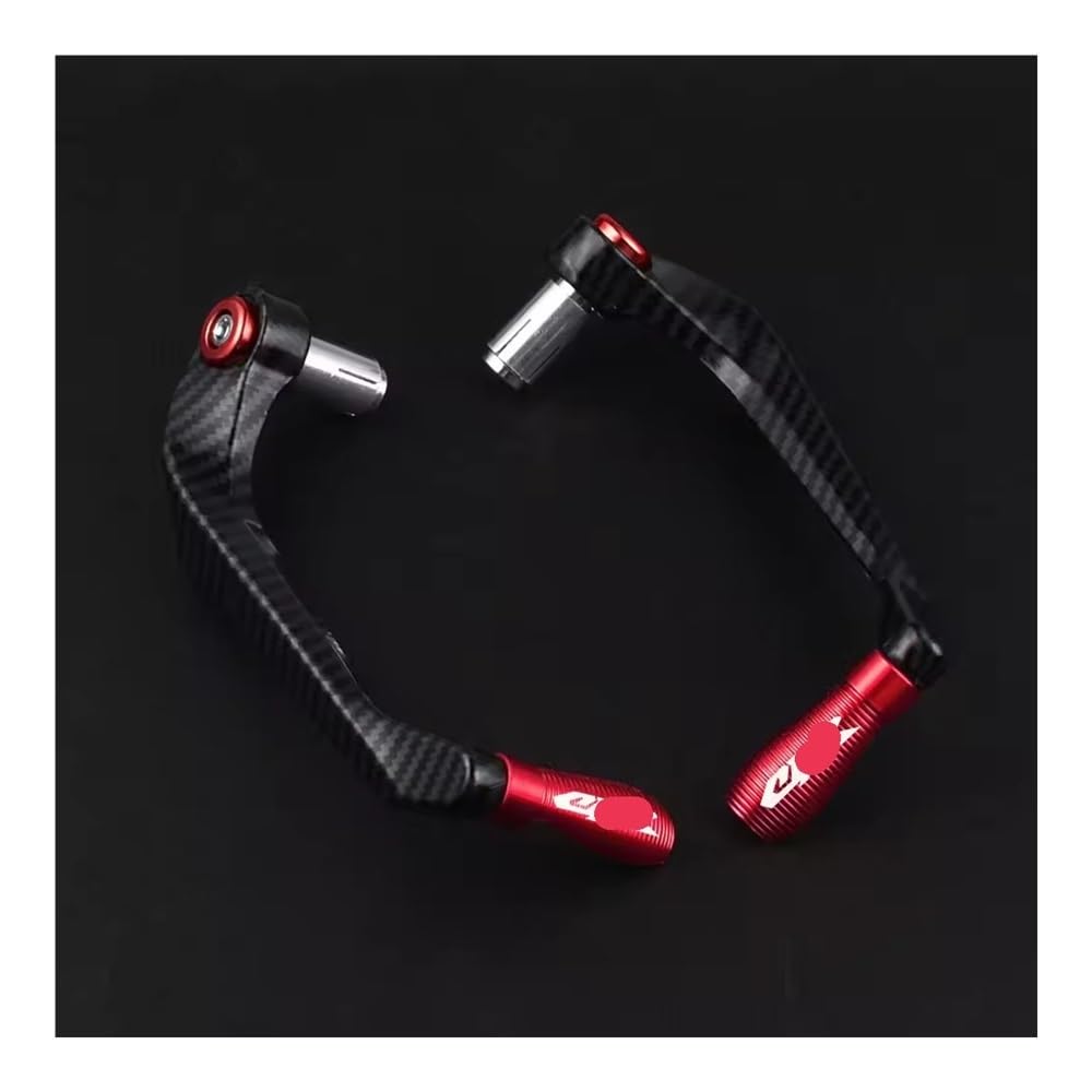 Uecdry Red-A Logo Handguard Brake Guard Motorcycle Handguards Universal Brake Clutch Levers Protector For Cbr600rr Cbr900rr Cbr1000rr Cbr 600Rr 900Rr 1000Rr