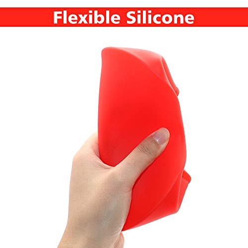 6 Inch Round Cake Pans 2 Pcs Silicone Cake Molds Non-stick Baking Mold Quick Release Baking Pan for Baking Cake, Cheese Cake and Chiffon Cake, Red - Thumbnail 6