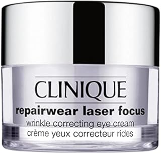 Clinique Repair Wear Laser Focus Wrinkle Correcting Eye Cream for Unisex, 0.5 Ounce