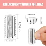 Shaver Head Foil Replacement One Blade Replacement Head Trimmer Stainless Steel for Electric Ladyshaver for Wet and Dry Replacement Head New Razor Foil Blades for BRL140 BRL146
