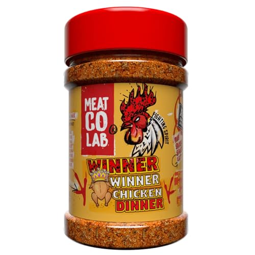 Angus & Oink | Winner Winner Chicken Dinner Rub | MVP of Poultry Seasoning | Perfect for Roast Chicken & Wings | Gluten-Free | 220g