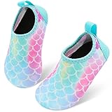 storeofbaby Baby Girls Water Shoes Quick Dry Flexible Athletic Skin Shoes for River Walking