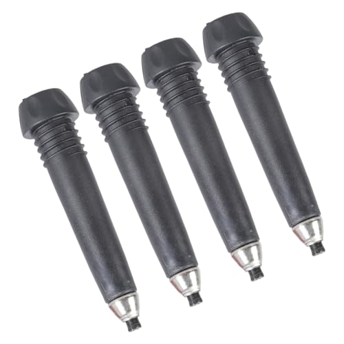 BUBEFSKD 4pcs Walking Stick Trekking Cane Varilla Alpenstock Reemplazo Bastón de senderismo Metal Durabilidad Portátil Reemplazo Alpenstock