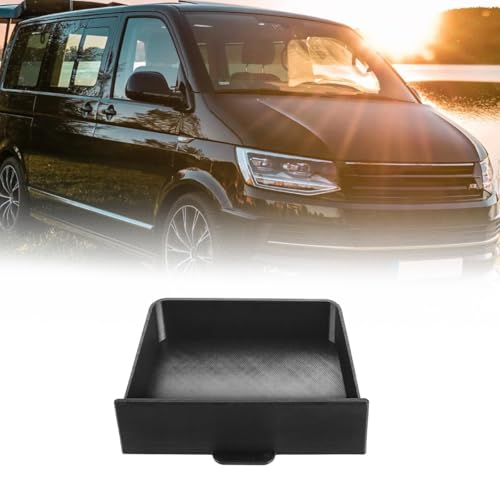 JERICMOTO Car Dash Centre Drawer for Volkswagen T6 Center Console Organizer Secret Compartment Storage Box Interior Accessories