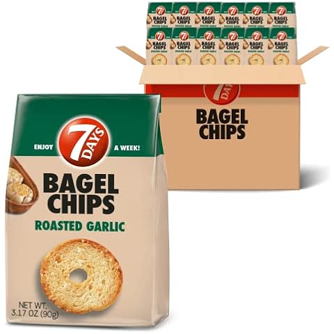 7Days Roasted Garlic Bagel Chips Cover