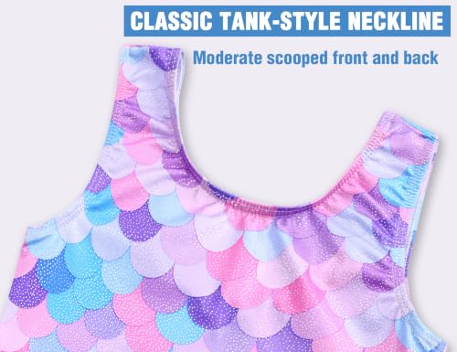 Image of TENVDA Leotards for Girls Gymnastics One Piece Biketard(Multiple Colors)