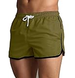 SKT Herren Badeshorts mit Netzfutter, schnell trocknend Gr. XL, khaki