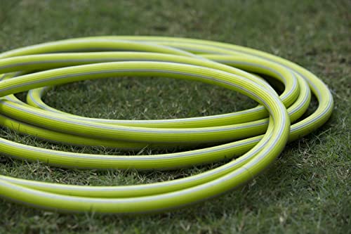 Image of Sharpex 10 Meter 0.5 Inch Hose Pipe for garden | Heavy Duty Green Water Pipe Light weight, Durable & Flexible | Hose with Accessories Hose Clamps & Connector | Car Washing Pipe, Garden Pipe for Home, Outdoor-Indoor Use | 1 /2 inch hose pipe