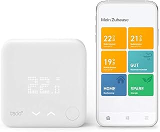 tado° Smartes Thermostat (Verkabelt) Starter Kit V3+ - Intelligente Heizungssteuerung, Einfach selbst zu installieren, Designed in Germany