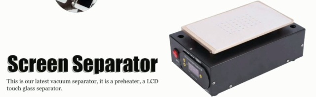 Separatore Schermo LCD A Vuoto Con Piano Riscaldato – Stazione Di Riparazione Professionale Per Tablet E Smartphone