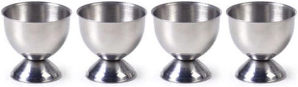 Stainless Steel Soft Boiled Egg Cups Holder Tabletop Cup Stand Kitchen Breakfast Cooking Tool
