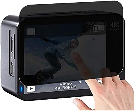 Puccy Privacy Screen Protector Film, compatible with COOAU SPC03 Action Camera Anti Spy TPU Guard （ Not Tempered Glass Protectors ） New