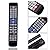 Replacement Samsung TV Remote Control for All Samsung Smart TV LCD LED QLED UHD Plasma 4K 3D HDTV with Backlit - No Setup Needed