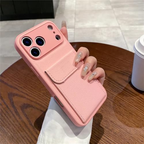 �������U�[�J�[�h�z���_�[�E�H���b�g�P�[�X for iPhone�p 11 12 13 Mini 14 15 16 E 17 Pro Max 8 7 Plus X �J���������Y�ی�J�o�[ (for iPhone�p 16 Plus/6 �p)