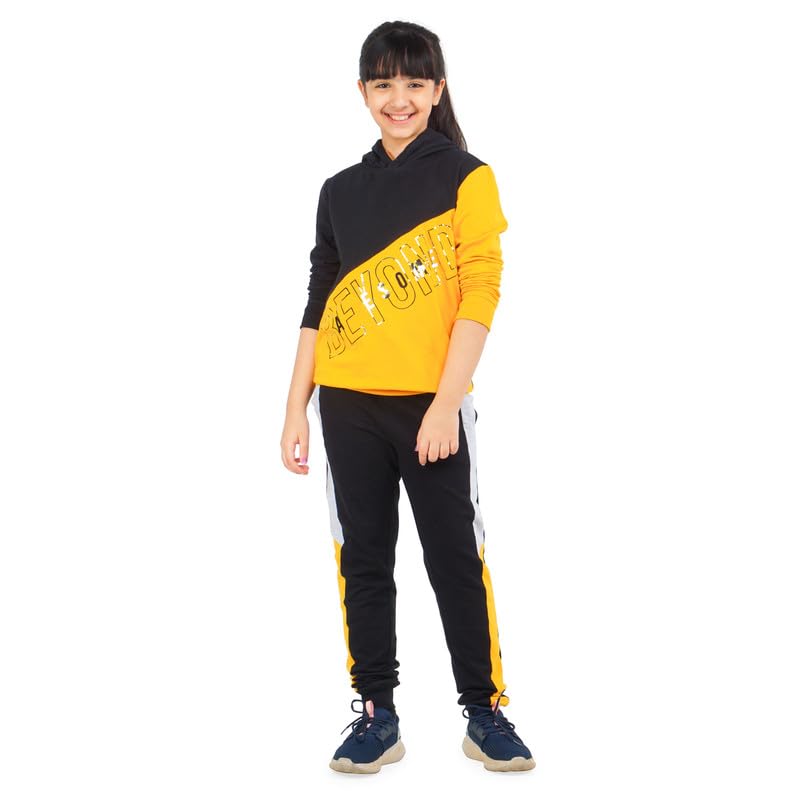 Image of Real Basics Girls Cotton Hooded Sweatshirt (Pack of 1)