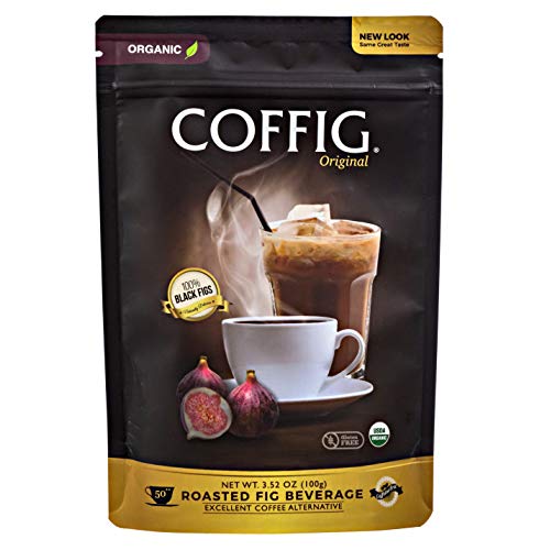 COFFIG Roasted Fig Beverage - Coffee Substitute Caffeine Free - Certified 100% Organic